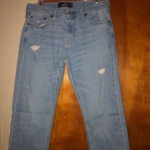 Hollister slim straight jeans